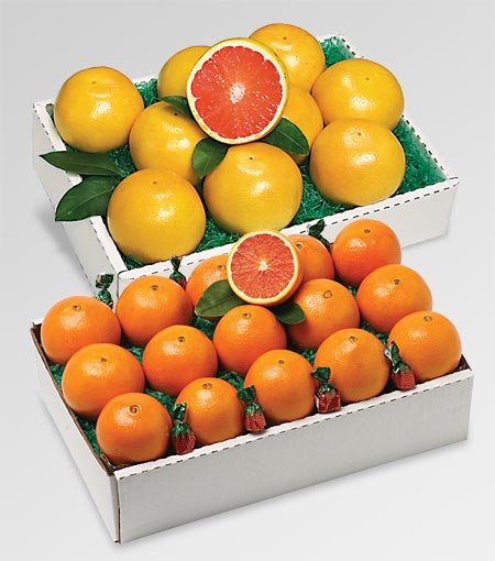 Christmas Red Navel Oranges